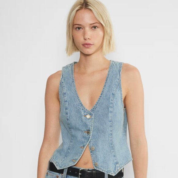 NWT Denim Vest - Picture 3 of 5